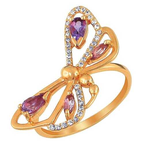 Кольцо женское Эстет 01К314814-2 р.16.5 в COLINS