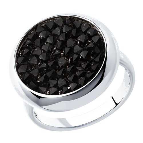 Серебряное кольцо женское с кристаллами Swarovski SOKOLOV 94012428 р.20 в COLINS