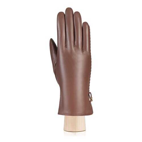 Перчатки женские Eleganzza IS7015 коричневые 7 в COLINS
