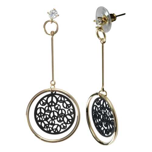 Серьги Corona style B006ETR1293702-BLACK в COLINS