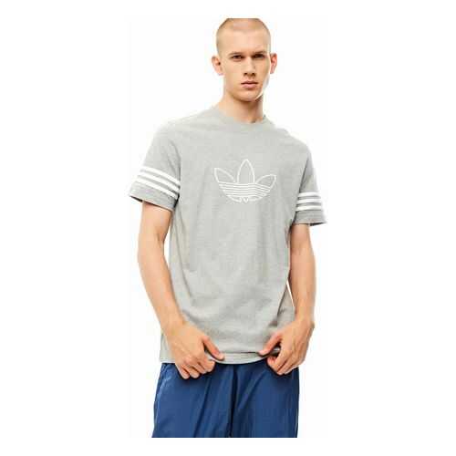 Футболка мужская adidas Originals FM3895 серая S в COLINS