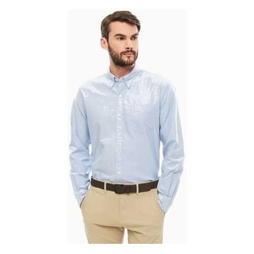 Рубашка мужская Dockers 3618400010 синяя M в COLINS