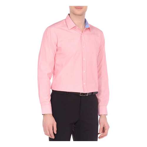 Рубашка мужская KarFlorens 7644-03 розовая S в COLINS