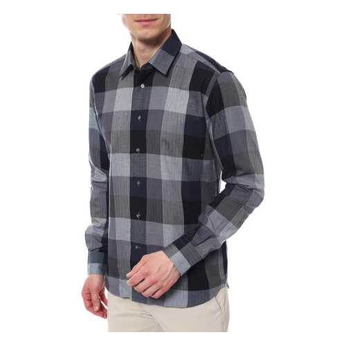Рубашка мужская LAGERFELD 6360920532 синяя 41 DE в COLINS