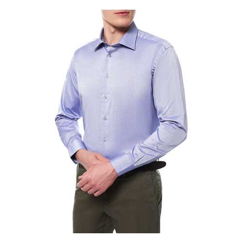 Рубашка мужская Sand XO SS17 8543 DETAILS - GORDON SC синяя 44 EU в COLINS