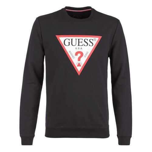 Свитшот мужской Guess M01Q37-K6ZS0 черный XL в COLINS