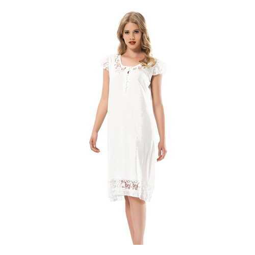 Ночная сорочка женская Turen 3131 белая S в COLINS