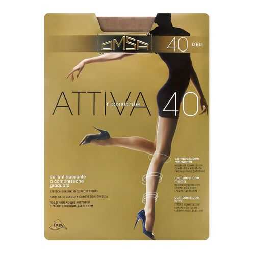 Колготки Omsa ATTIVA 40 / Caramello (Телесный) / 4 (L) в COLINS