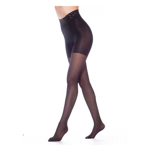 Колготки женские Giulia IMPRESSO SLIM 40 черные 3 (M) в COLINS