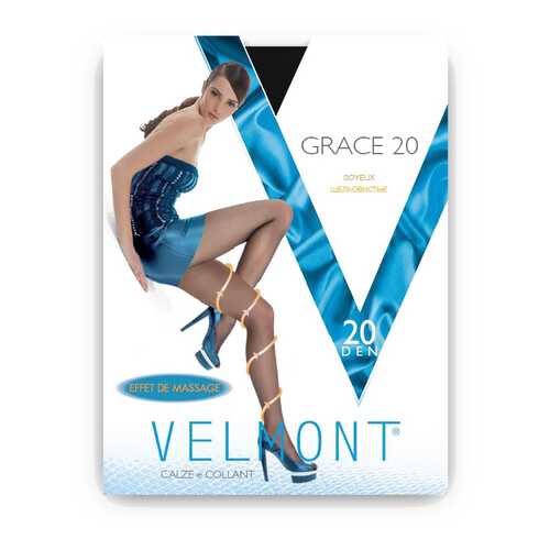 Колготки женские VELMONT VN GRACE 20 черные 2 (S) в COLINS