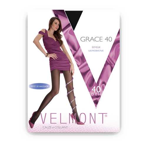 Колготки женские VELMONT VN GRACE 40 черные 3 в COLINS