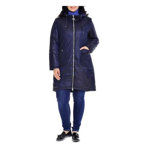 Куртка женская N.A.Z. 5052K синяя 50 RU в COLINS