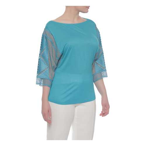 Блуза женская Zuhair Murad RWRS15-T01F голубая 40 FR в COLINS