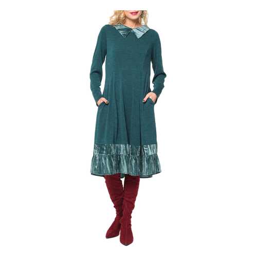 Платье женское LISA BOHO EVON 181248 зеленое 50-52 EU в COLINS